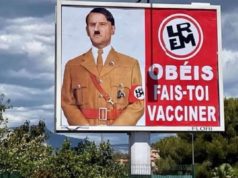 Meinungsfreiheit: Präsident Emmanuel Macron zeigt Plakatbetreiber wegen Hitler-Vergleich an