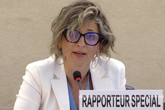 Mehrere EU-Außenminister fordern den Rücktritt der UNO-Sonderberichterstatterin für „Palästina“ Francesca Albanese