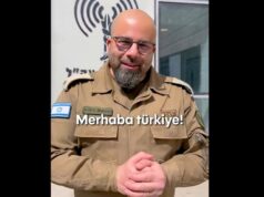 Israeli army now reports in Turkish language