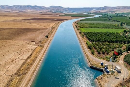Kampf gegen Trockenheit: Neuer Wasserkanal der Türkei