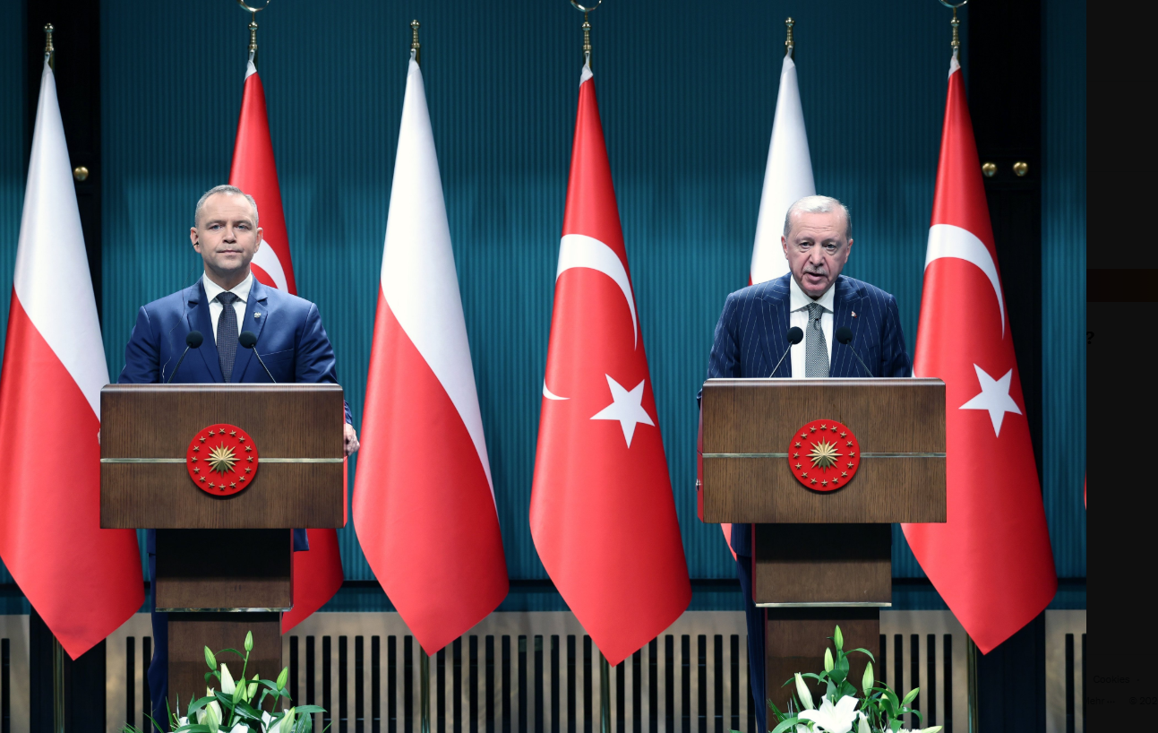 <b><span style='color:#bc2929;font-size:16px;'>Türkei-Besuch <br></span>Polnischer Präsident Nawrocki auf Türkisch: „Merhaba Asker!“</b>
