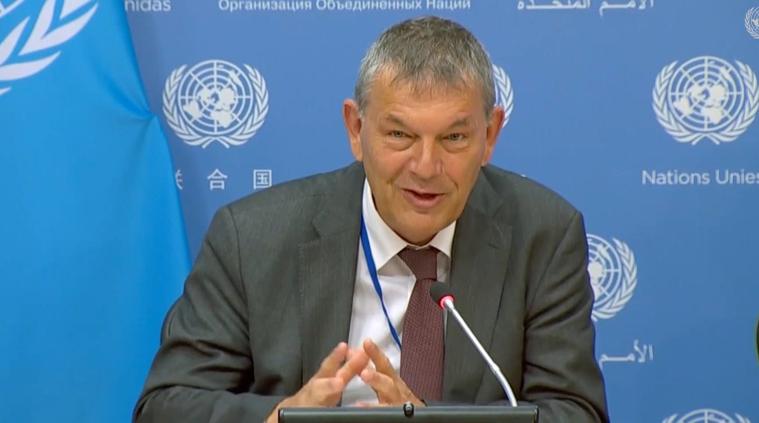 <b><span style='color:#bc2929;font-size:16px;'>Lazzarini im Interview <br></span>Früherer UNRWA-Chef Philippe Lazzarini verurteilt Israel und den Westen</b>